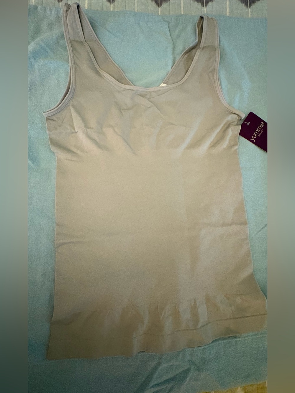 2-Way Reversible Shaping Tank Top by YUMMIE. Gray L/XL. “NIP” - Picture 5 of 8